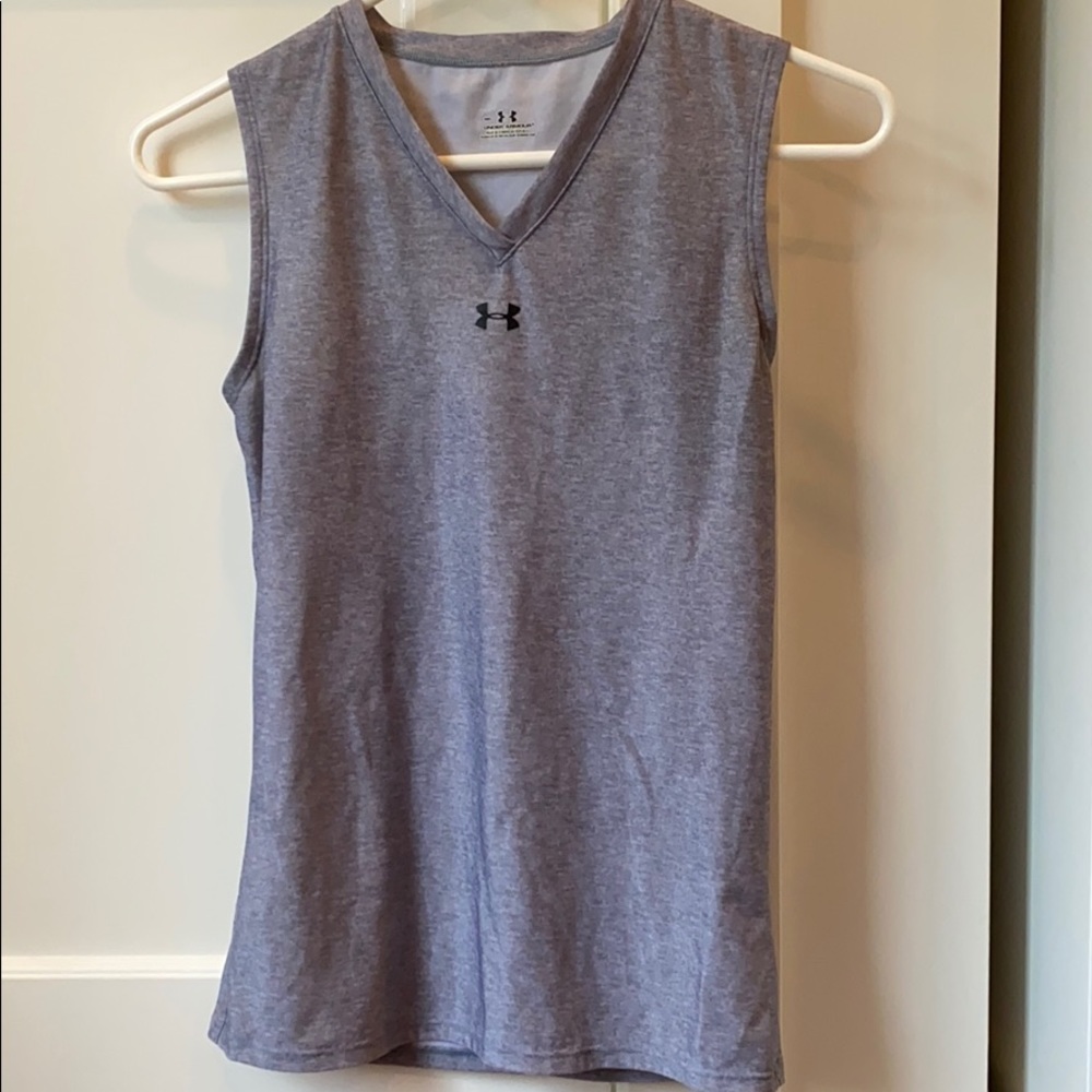 Under Armour fitted tank top